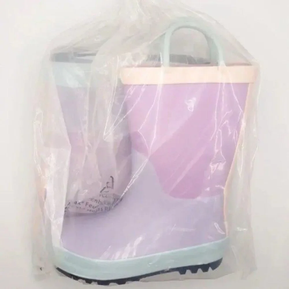 Girls Ali Colorblock Rain Boots ~ Cat and Jack (Purple) 